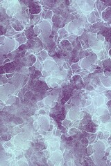 Purple Abstract Marble Texture Background with Light Veins