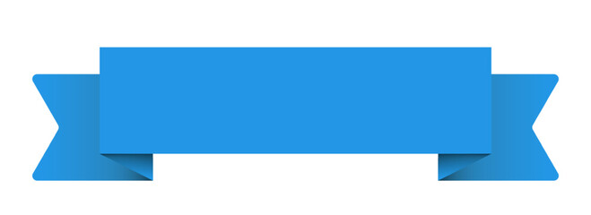 Obraz premium blank ribbon isolated on transparent background. blank ribbon