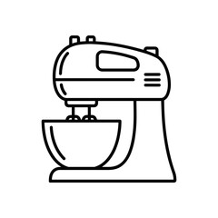 Electric Stand Mixer Icon