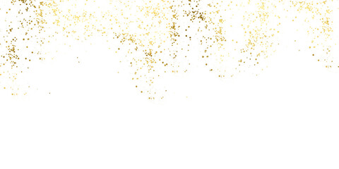 Obraz premium Frame on png Gold sparkle glowing luminous Pieces flakes of golden flakes shimmer, gold foil on vertical png transparent background. Premium design,wedding,vip cover template,grand opening,flyer. 