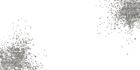 Silver Foil Frame png. Silver Glitter shiny swirl. Silver stroke. Frame on png transparent background. Abstract png design element. Premium design,wedding,vip cover template,grand opening,flyer. 