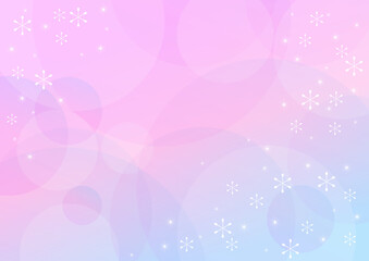 Pastel color circle pattern design There is a frame to add text. Abstract background pastel minimal style with space for text - design for  background  social media, postcards, poster, business card.