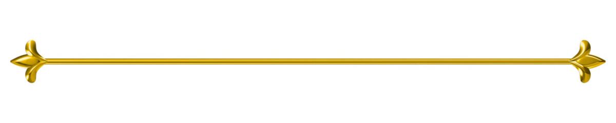dividers separation line minimalistic lines gold