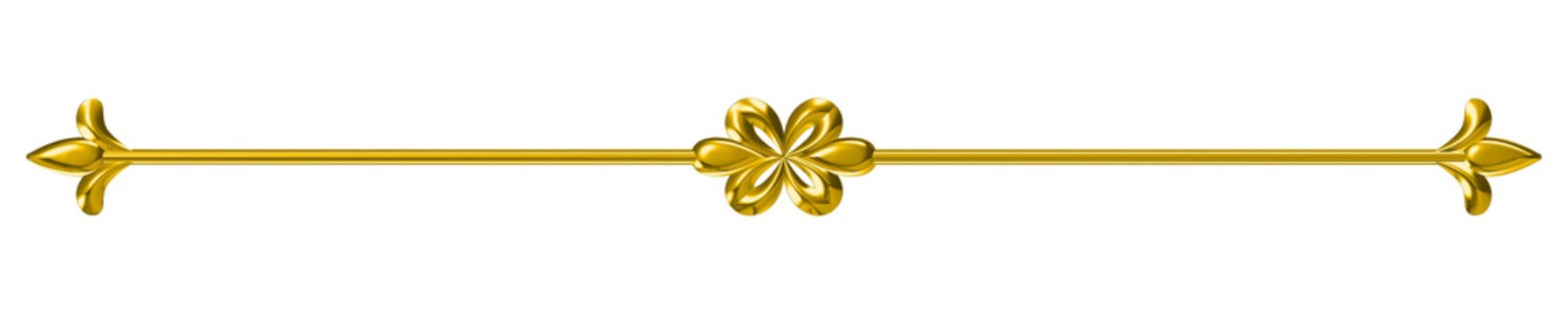 dividers separation line minimalistic lines gold