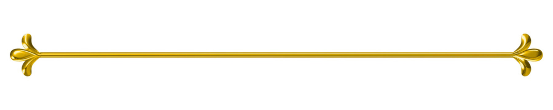 dividers separation line minimalistic lines gold