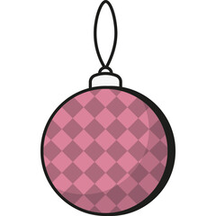Fototapeta premium christmas ball, christmas ornament, holiday decoration, christmas toy, new year decoration, christmas tree, festive ornament, holiday sphere