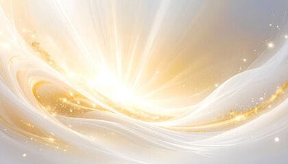 白と金と神々しい光