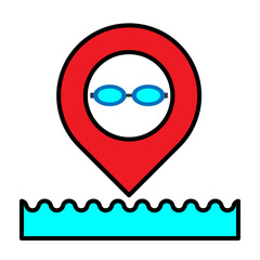 Swimming Pool Sticker