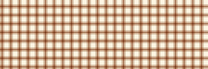 Warm brown and cream gingham check pattern with soft watercolor texture. Excellent for cozy backgrounds, rustic home decor, textile printing, or digital paper. Autumn woven checks pattern background.