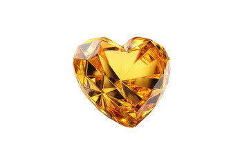Fototapeta premium High-quality clipart of a precious gemstone showcasing realistic cut and shine, isolated on a white background for versatile design use.