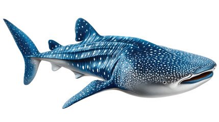 Majestic Whale Shark: A stunning representation of the largest fish in the ocean, showcasing its impressive size and distinctive patterns.