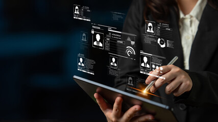 ID security ensures personal data protection with secure login systems, digital identity...