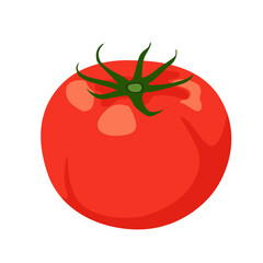 シンプルなトマトのイラスト