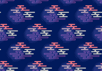 可愛い和柄素材　かすみ