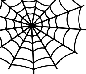 Intricate Spider Web Design for Spooky Halloween Decorations and Arachnid-Themed Crafts