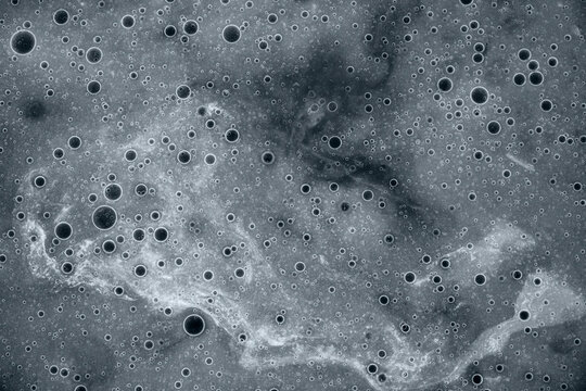 slime texture background with air bubbles, like a galaxy