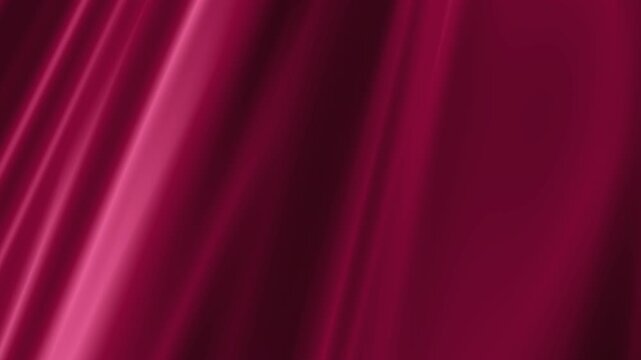 beautiful romantic sexy draped seductive red scarlet crimson taffeta fashion fabric material floating slowly and sensually in the light floaty breeze 4K motion graphic animation background wallpaper