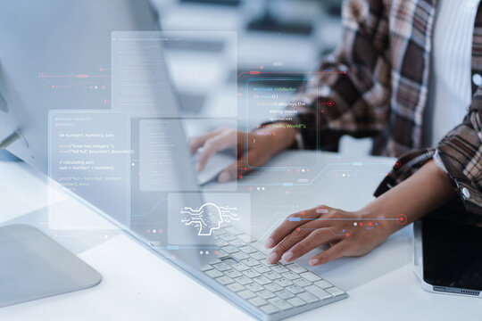 Modern digital learning, courses for developing new skills and e-learning.