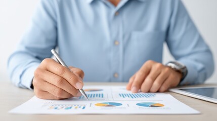 Detailed Review of Consumer Behavior Reports for Improvement Strategies with Charts and Graphs on Table