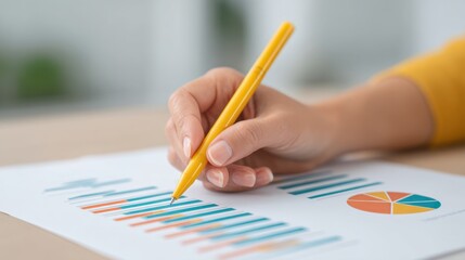 Analyzing Consumer Behavior Reports for Improvement in Business Insights and Strategies Using Charts and Graphs