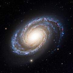 Whirlpool Galaxy - A Stunning Spiral in the Constellation Canes Venatici.