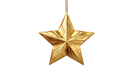 Fototapeta premium golden christmas star