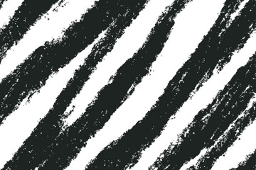 Bold hand-drawn stripe pattern with rough textured edges. High-contrast vector background ideal for prints, packaging, fabric, and modern graphic design.