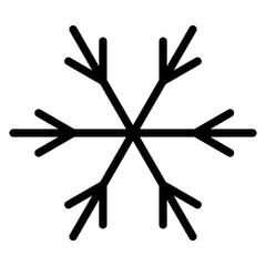snow icon design for graphic designer or web developer