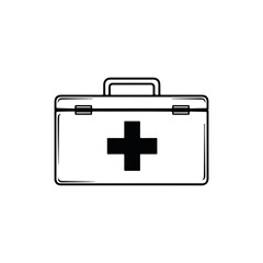 Fototapeta premium Vector art of open capsule with red and blue particles spilling out, symbolizing medication, health, science, and treatment