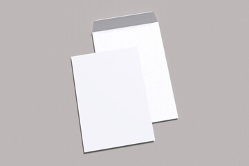 Letterhead With Envelope Blank