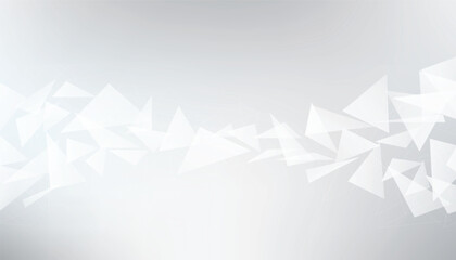 Abstract gray geometric shape design elements on white background. Vector illustration