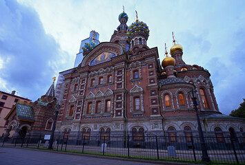 The Church of the Savior on Spilled Blood in St. Petersburg
