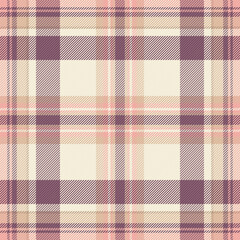 Ceremony plaid textile fabric, top texture check background. Site tartan seamless pattern vector in light and pastel colors.