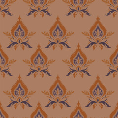 seamless pattern with floral pattern