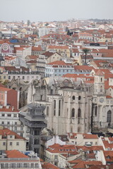 Obraz premium Lisbon Cityscape – Urban Landscape and Architecture in Portugal