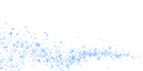Png Blue Sparkle Overlay PNG with Transparent Background