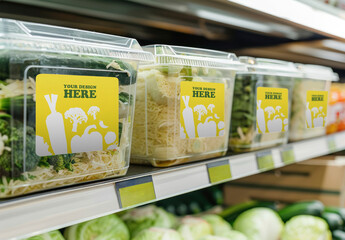 Customizable Food Packaging Mockups PSD