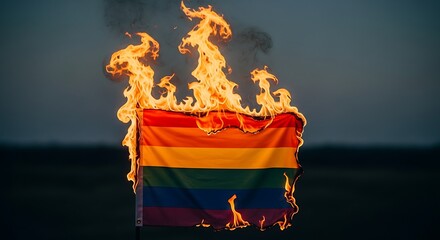 Burning Pride - A Symbol of Defiance and Controversy.