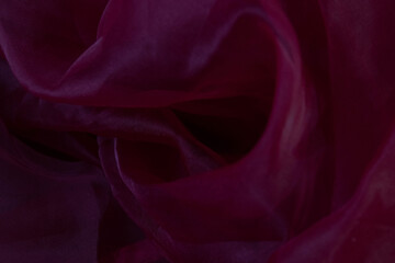 Texture and background concept, Crimson Silk Folds