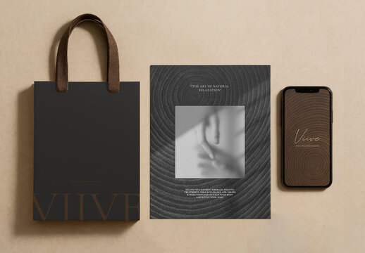 Elegant Branding Package Mockup PSD