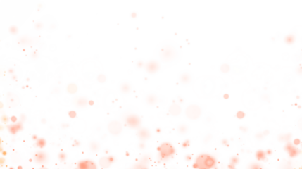 Png Orange Bokeh Dust Overlay PNG on transparent background