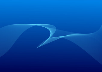 abstract blue background with waves