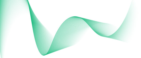 Green white abstract background overlap layer on bright space with circles effect decoration. Modern banner with lines style. simple design, and simple presentation,