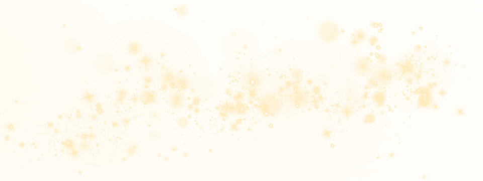 Png Golden Glitter Dust PNG Overlay on transparent background