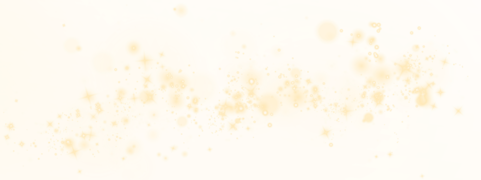 Png Golden Glitter Dust PNG Overlay on transparent background