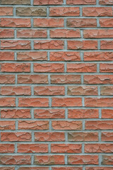 밝은 붉은색 패턴의 벽 배경