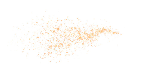 Png Orange Glitter Dust Overlay PNG on transparent background
