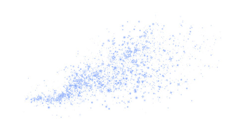 Png Blue Glitter Sparkle Dust Overlay PNG on transparent background