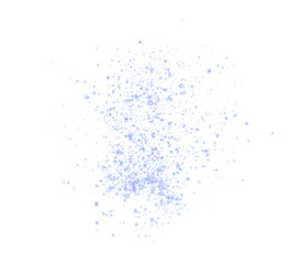 Png Blue Sparkle Glitter Dust PNG Overlay on transparent background