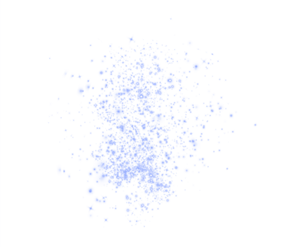 Png Blue Sparkle Glitter Dust PNG Overlay on transparent background